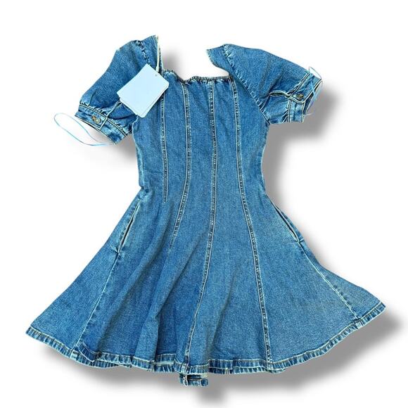 Miss Sixty Denim Button-Down Dress - Picture 3 of 7